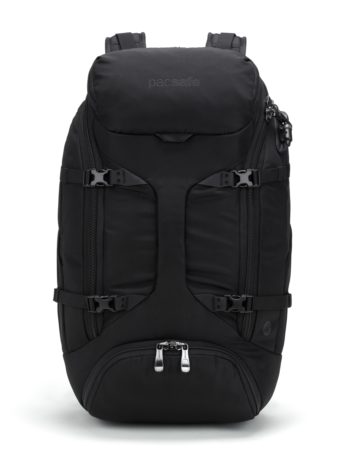 Pacsafe Venturesafe EXP35 - Black anti-theft travel backpack