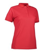 Active Red women's polo shirt by ID, Red
