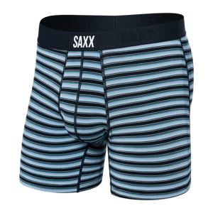 Men's quick-drying SAXX VIBE super soft boxer shorts - navy blue.