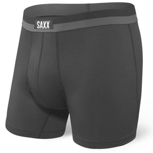 SAXX Sport Mesh BB Fly Black boxer shorts