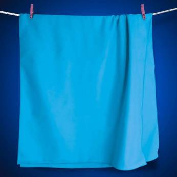 A quick -drying towel double -sided Dr. 43x90 - blue