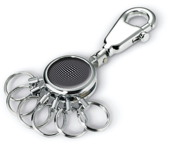 TROIKA Keyring BLACK VISION