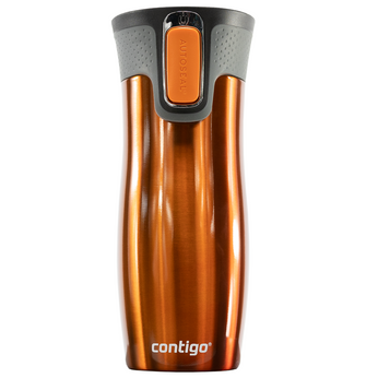 Thermal mug Contigo West Loop 2.0 47 ml - Orange