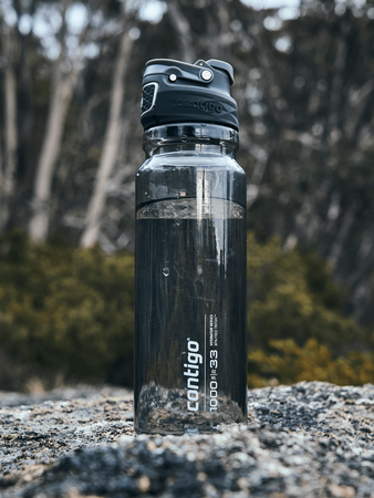 Water Bottle Contigo Freeflow Tritan 1000ml - Charcoal