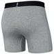 Men's cooling / sport boxer briefs with a fly SAXX DROPTEMP COOL Boxer Brief Fly - gray.