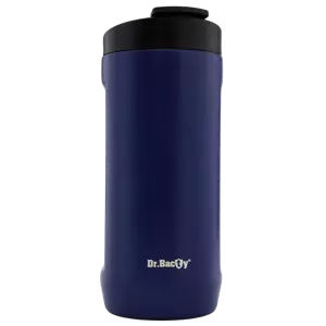 Dr.Bacty Notus 360 ml 2-in-1 Thermo-Kaffeebecher - navy blau