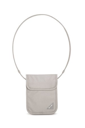 Pacsafe coversafe® x75 RFID-blockierung sicherheit neck pouch - gray