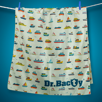 Trainingshandtuch Dr.Bacty L Indian Blue