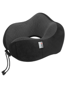 Travel pillow around the neck Dr. Bacty - Black