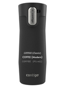 Thermal mug Contigo West Loop 3.0 with custom inscription- engraved - Balck