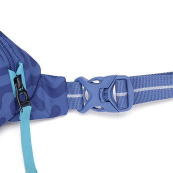 Pacsafe Go anti-theft hip pack - cerulean blue