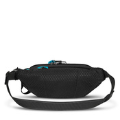 Hip pouch anti-theft Pacsafe ECO - black made from econyl