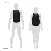 Pacsafe® exp28 anti-diebstahl-reiserucksack - schwarz