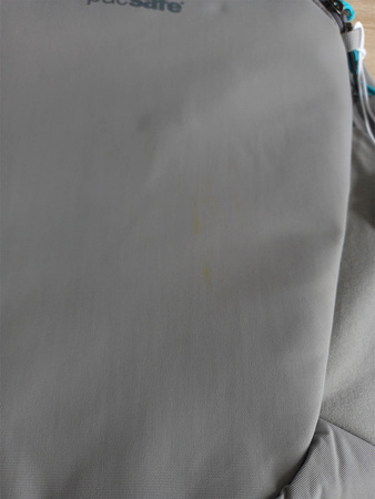 Anti-theft urban backpack 18l Pacsafe ECO Econyl® - grey  - after-show