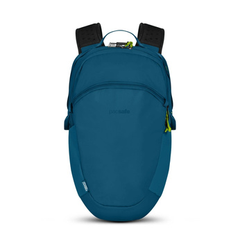 Wasserdichter, diebstahlsicherer Rucksack 18l Pacsafe ECO CX Econyl® - blau.