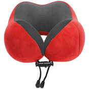 Travel cushion on the neck Dr. Bacty - red