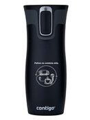 Thermobecher Contigo West Loop 470 ml schwarz - Kurier