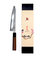 Exklusives Aka Tori Tokyo Hammer 8" Chefmesser aus Damaszener Stahl – Business-Geschenk mit Gravuroption