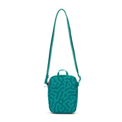 City anti-theft shoulder bag Pacsafe Go - turquoise