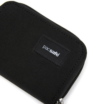 Pacsafe RFIDsafe recycelte Anti-Diebstahl-Geldbörse - marineblau