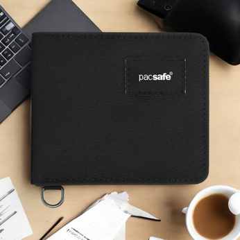 Pacsafe RFID Portemonnaie klein - schwarz