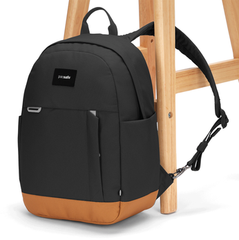 Anti-theft urban backpack Pacsafe Go 15 l - black