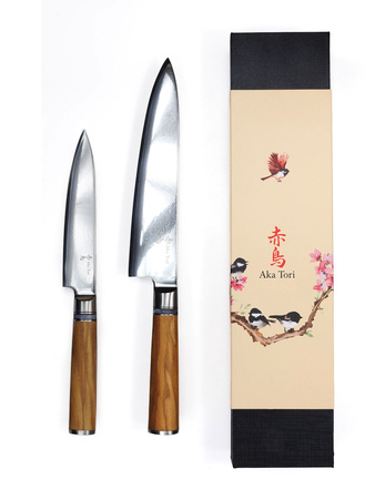 Exclusive Aka Tori Basic Kyoto Olive Set (2 pcs.) – Business Gift with Engraving Option