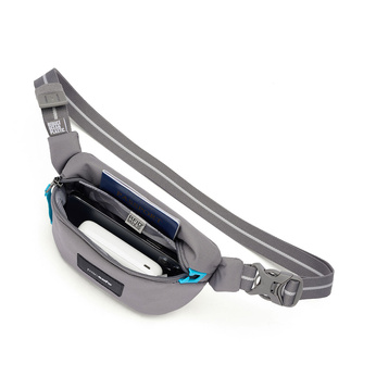 Pacsafe Go anti-theft hip pack - grey