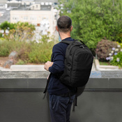 Pacsafe V 26 l anti-theft laptop backpack - jet black