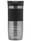 Thermal mug Contigo Byron 470ml with custom inscription - engraved - Gunmetal