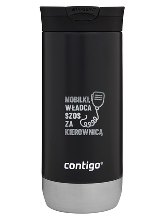 Thermobecher für Kaffee Contigo Huron 2.0 470 ml – Für Autofahrer – Schwarz