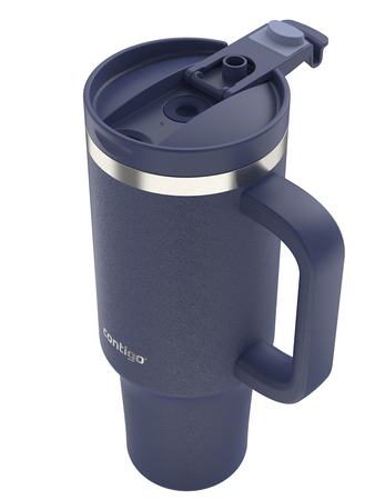 Thermal mug with straw Contigo Streeterville Tumbler 1200 ml - Indigo - after sales