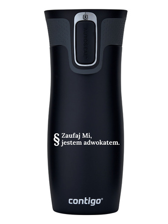 Thermobecher Contigo West Loop 470 ml schwarz - Anwalt