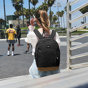 Anti-theft urban backpack Pacsafe Go 15 l - black