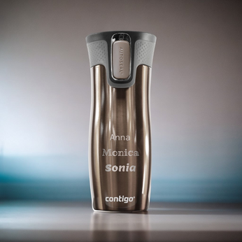 Thermobecher mit gravur Contigo West Loop 2.0 - Latte