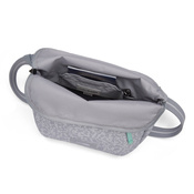 Folding women's anti-theft bag Pacsafe Go - Gray