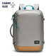Pacsafe Go 34 l Anti-Diebstahl-Kabinenrucksack - stone