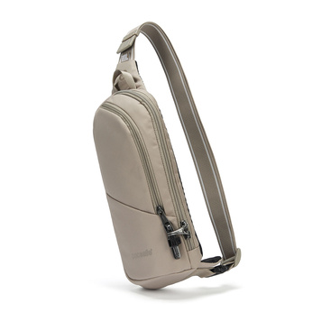 Pacsafe vibe 150 anti-diebstahl sling pack - beige