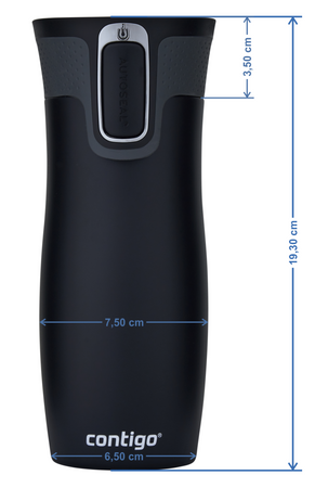 Contigo West Loop 2.0 thermal mug 470ml - For your 50th birthday - Steel 