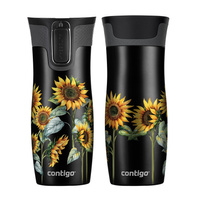 Thermal mug Contigo West Loop 2.0 470 ml - Sunflowers