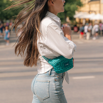 Pacsafe Go anti-theft hip pack - reef