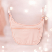 Pacsafe coversafe® s80 secret travel body pouch - rosa