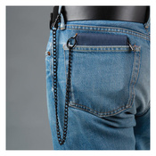 Anti-Diebstahl-Brieftaschenkette Brieftaschenkette - Schwarz