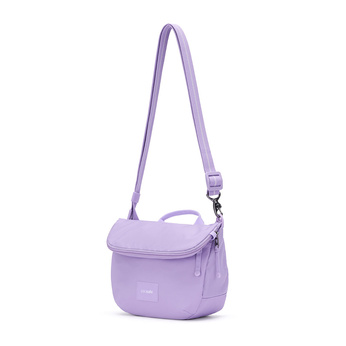 Folding women's anti-theft bag Pacsafe Go - lavender