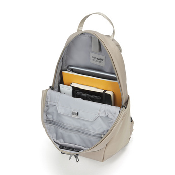 Diebstahlsicherer Stadtrucksack Pacsafe Vibe 12 l – beige