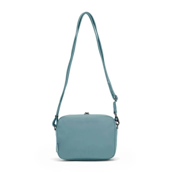 Women's anti-theft handbag Pacsafe CX square crossbody - mint  - after-show