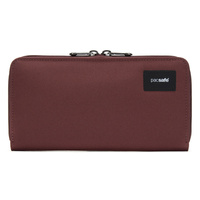 RFIDsafe Continental Wallet Pacsafe - garnet red
