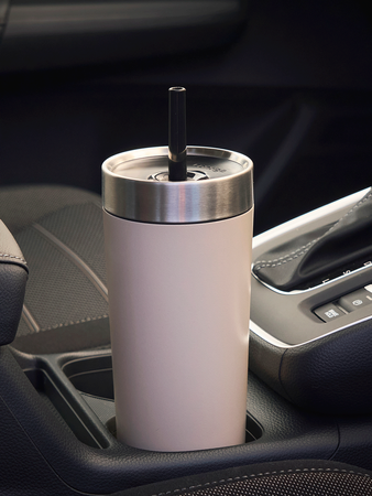 Thermobecher mit strohhalm Contigo Luxe Tumbler 720ml - Brown Sugar
