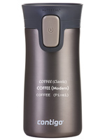 Thermal mug with engraving Contigo Pinnacle 300ml - Latte