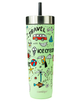 Thermal mug with straw Contigo Luxe Tumbler 720 ml - Summer  - Cucumber